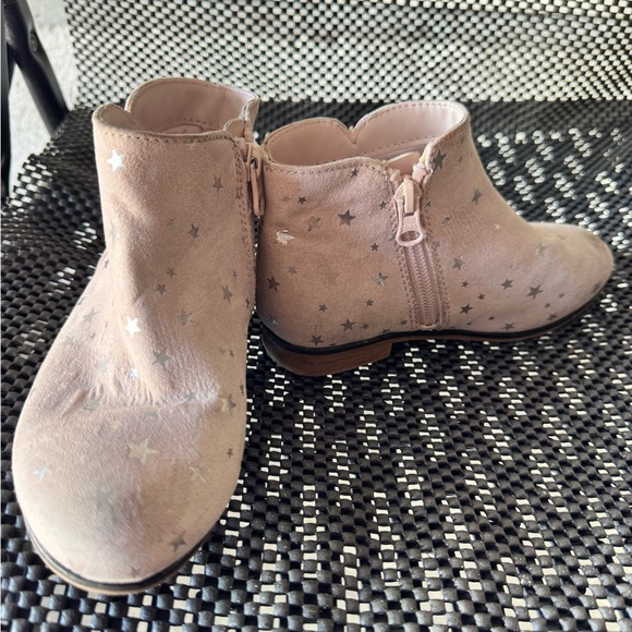 Cat & Jack Tan Starry Kids Boots - Picture 7 of 11